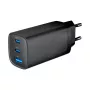 GEMBIRD Φορτιστής USB ταχείας φόρτισης – Type A & C 3 θύρες 65 W, QC 3.0 & PowerDelivery, GaN – Μαύρο