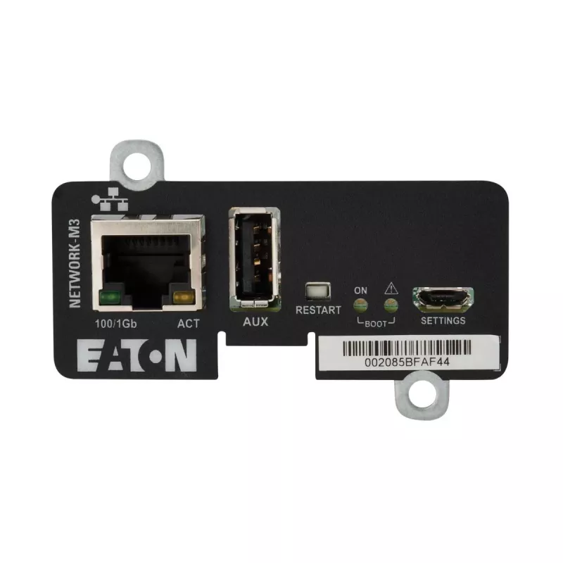 EATON CORPORATION Κάρτα διαχείρισης δικτυακού UPS Mini iNETWORK-M3 1,0 Gbit/s – Πλήρους διπλής κατεύθυνσης