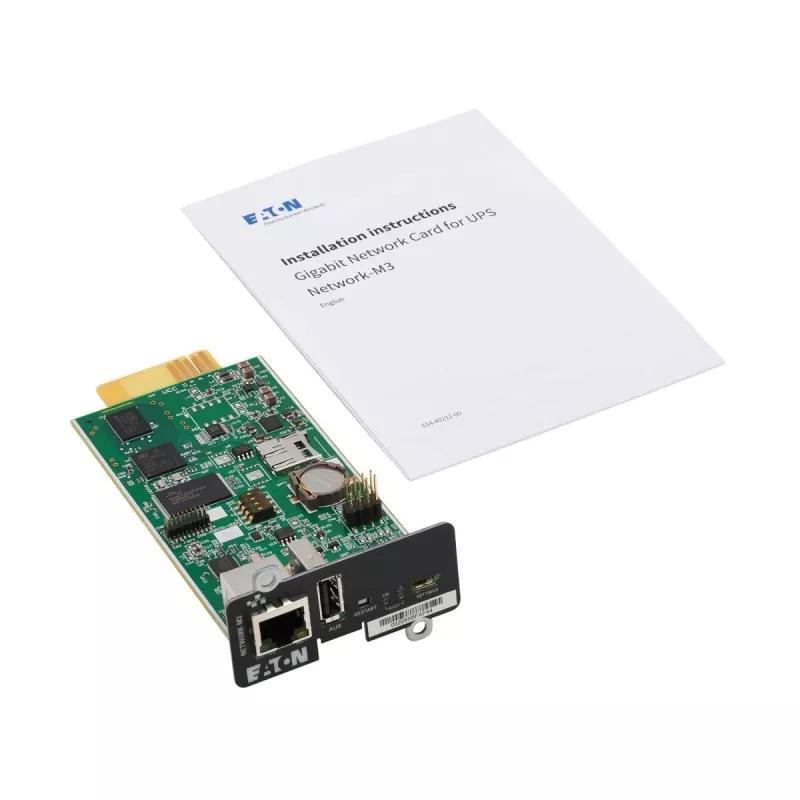 EATON CORPORATION Κάρτα διαχείρισης δικτυακού UPS Mini iNETWORK-M3 1,0 Gbit/s – Πλήρους διπλής κατεύθυνσης