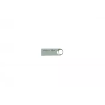 Συσκευή USB GOODRAM UNO3-0320S0R11 32 GB, USB Type-A, USB 3.2 Gen 1, μέταλλο, χωρίς καπάκι, ασημί