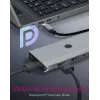 ICY BOX IB-DK4061-CPD Ενσύρματο USB 3.2 Gen 1 (3.1 Gen 1) Type-C γκρι