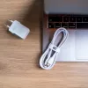 Green Cell PowerStream KABGC07W καλώδιο USB-C σε Lightning, MFi, Power Delivery, 1 m, 29 W, λευκό