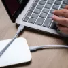 Green Cell PowerStream KABGC07W καλώδιο USB-C σε Lightning, MFi, Power Delivery, 1 m, 29 W, λευκό