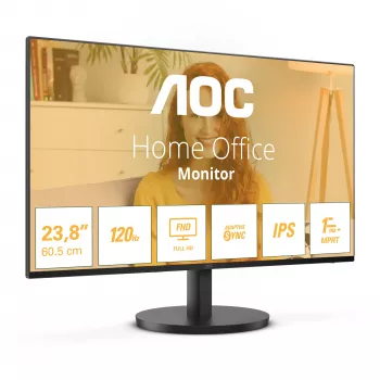 AOC 24B3HA2 οθόνη υπολογιστή 60,5 cm (23,8 inch) 1920 x 1080 pixel Full HD LED μαύρη