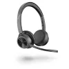 HP Poly Voyager 4320 USB-C Headset +BT700 Dongle, ασύρματο, γραφείο/call center, headset, μαύρο