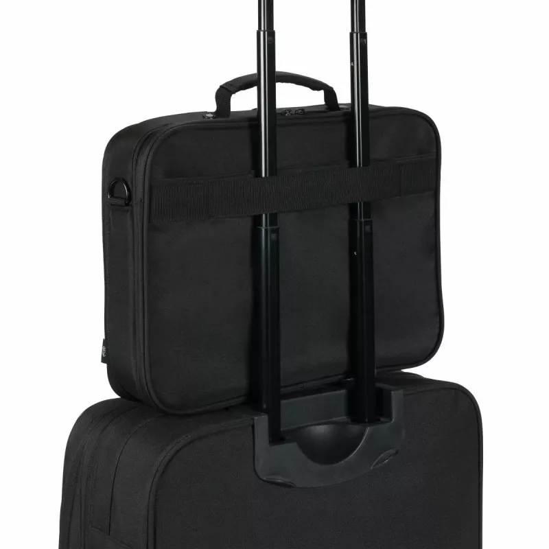 DICOTA Eco Multi Core - 15-17,3 inch τσάντα notebook - μαύρο / 300d 100% ανακυκλωμένο PET-πολυεστέρας