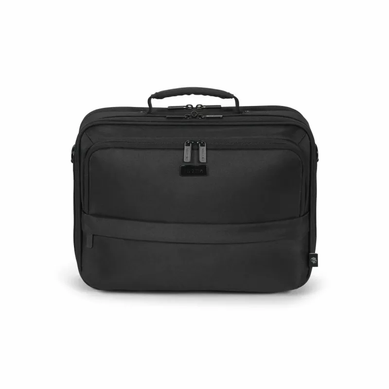 DICOTA Eco Multi Core - 15-17,3 inch τσάντα notebook - μαύρο / 300d 100% ανακυκλωμένο PET-πολυεστέρας