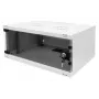 DIGITUS 4U Ερμάριο τοίχου - SOHO μη συναρμολογημένο 241x540x400mm πόρτα από γυαλί γκρι