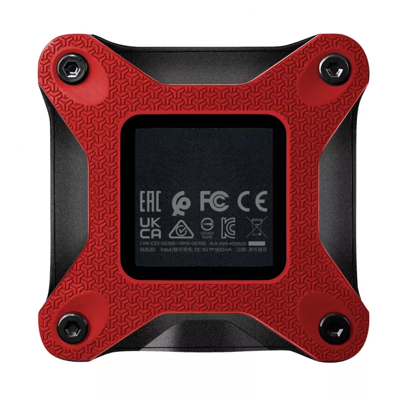 ADATA SD620 2 TB Micro-USB B 3.2 Gen 2 (3.1 Gen 2) μαύρο, κόκκινο