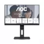 AOC 22E2UMF οθόνη VA 21,5 ιντσών (54,6 cm), 1920 x 1080 Full HD, 75 Hz, 4 ms, HDMI, DisplayPort, VGA, USB hub, ηχεία, pivot, ρυθμιζόμενο ύψος, μαύρη