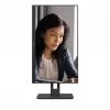AOC 22E2UMF οθόνη VA 21,5 ιντσών (54,6 cm), 1920 x 1080 Full HD, 75 Hz, 4 ms, HDMI, DisplayPort, VGA, USB hub, ηχεία, pivot, ρυθμιζόμενο ύψος, μαύρη