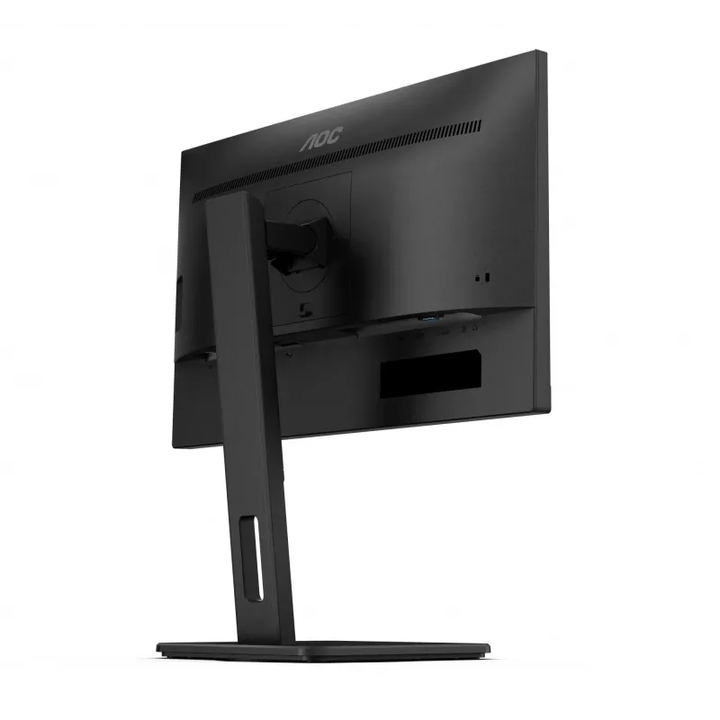 AOC 22E2UMF οθόνη VA 21,5 ιντσών (54,6 cm), 1920 x 1080 Full HD, 75 Hz, 4 ms, HDMI, DisplayPort, VGA, USB hub, ηχεία, pivot, ρυθμιζόμενο ύψος, μαύρη