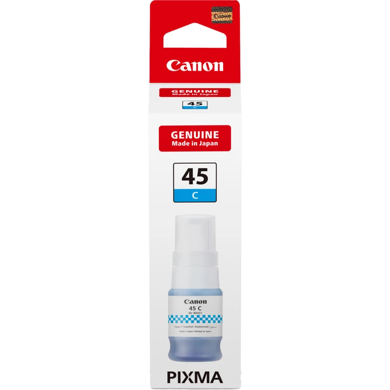 Μελανοδοχείο Canon GI-45C 1 τεμ. γνήσιο κυανό