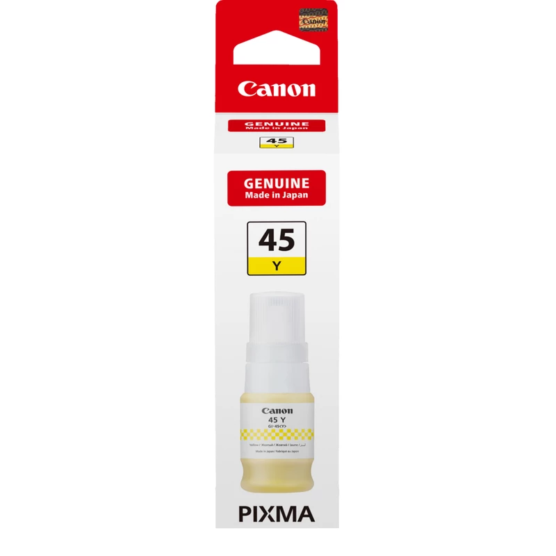 Μελανοδοχείο Canon GI-45Y 1 τεμ. γνήσιο κίτρινο