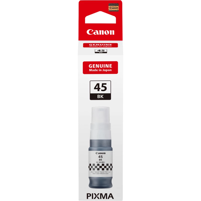 Μελανοδοχείο Canon GI-45BK 1 τεμ. γνήσιο μαύρο