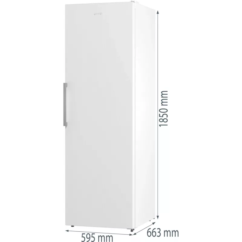 Gorenje Ψυγείο R619EEW5 BK070B, 398 L, SN-N, 38 dB, E, λευκό