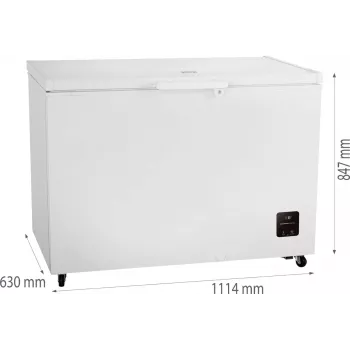 Καταψύκτης Gorenje FH30EAW — 297 L καθαρός, ενεργειακή κλάση E, ελεύθερος, οθόνη, λευκό