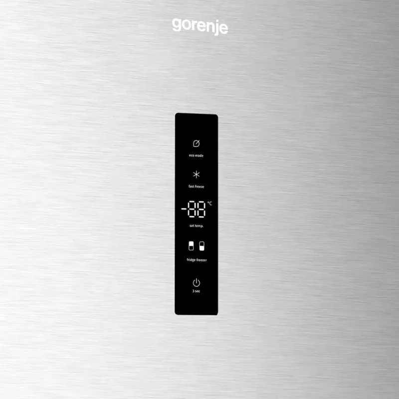 Gorenje NRK720CAXL4 ελεύθερο 495 L ανοξείδωτο