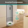 Gorenje NRK720CAXL4 ελεύθερο 495 L ανοξείδωτο