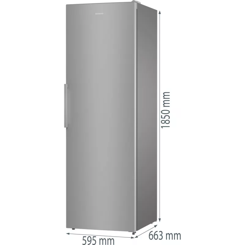 Ψυγείο Gorenje R619EES5 BK065B, 398 L, SN-N, 38 dB, E, γκρι