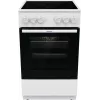 Gorenje GEC5A41WG ελεύθερη κουζίνα ηλεκτρική εστία υαλοκεραμική λευκό