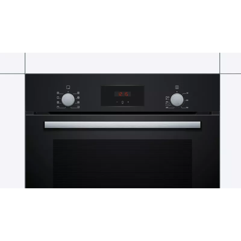 Φούρνος Bosch Serie 2 HBF153BB0 66 L 3300 W μαύρο