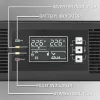 Rack UPS QOLTEC 52286 2 kVA (2000 W) συντελεστής ισχύος 1,0, τοποθέτηση σε rack