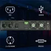Rack UPS QOLTEC 52286 2 kVA (2000 W) συντελεστής ισχύος 1,0, τοποθέτηση σε rack