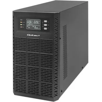 Αδιάλειπτη παροχή ισχύος QOLTEC 52282 3kVA Line-Interactive με οθόνη LCD