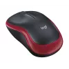 LOGITECH Ασύρματο ποντίκι M185 Κόκκινο