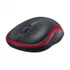 LOGITECH Ασύρματο ποντίκι M185 Κόκκινο