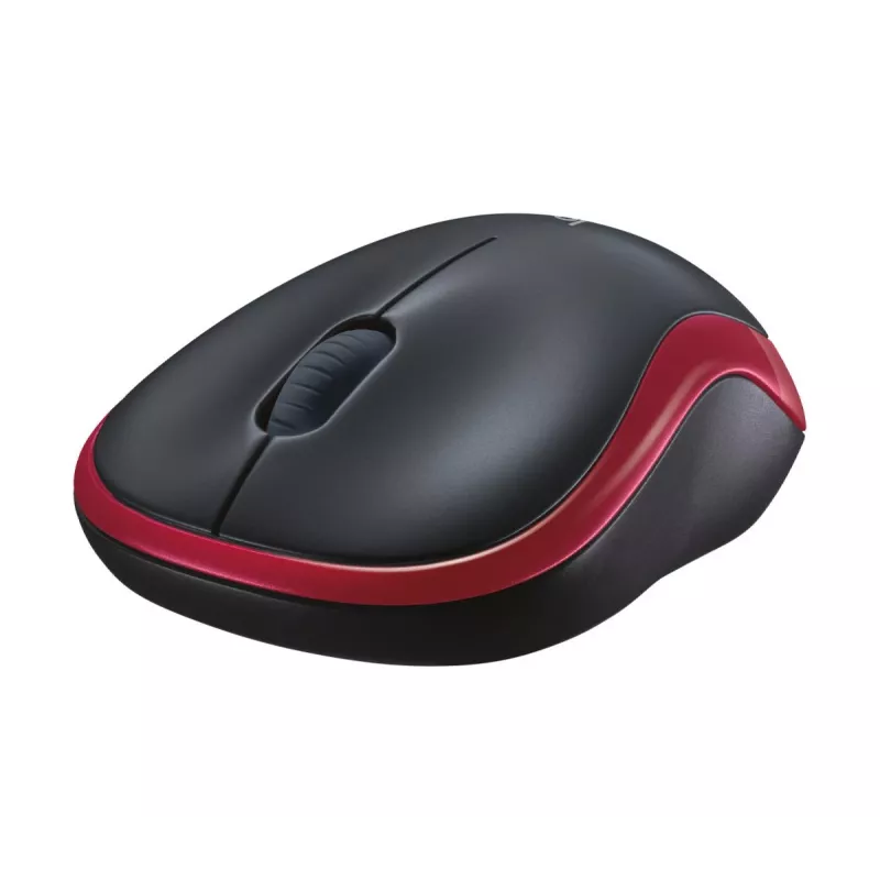 LOGITECH Ασύρματο ποντίκι M185 Κόκκινο