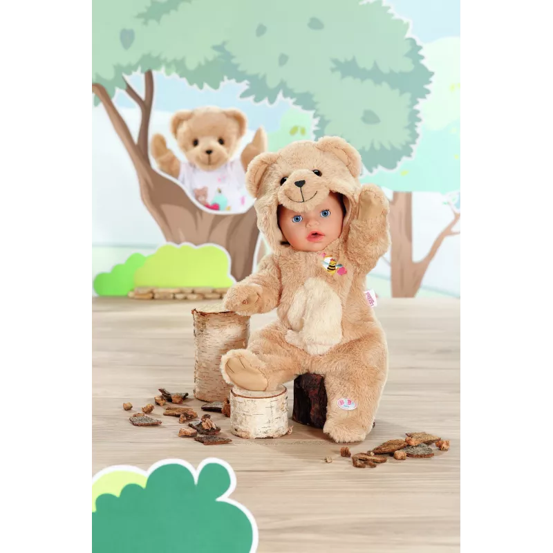 BABY born Bear Suit 43cm φόρμα κούκλας