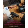 ICY BOX IB-HUB1424-C3 USB 3.2 Gen 1 (3.1 Gen 1) Type-A + Type-C 5000 Mbit/s Μαύρο