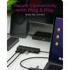 ICY BOX IB-HUB1424-C3 USB 3.2 Gen 1 (3.1 Gen 1) Type-A + Type-C 5000 Mbit/s Μαύρο