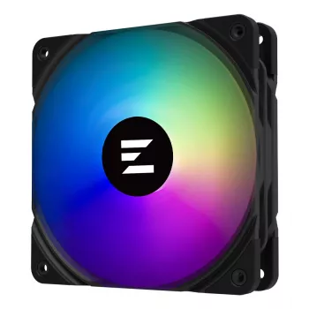 Ανεμιστήρας κουτιού υπολογιστή Zalman ZM-AF120 ARGB 12 cm Μαύρο 1 τεμ.