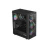 GENESIS Diaxid 605 ARGB Midi Tower Μαύρο