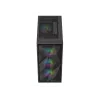 GENESIS Diaxid 605 ARGB Midi Tower Μαύρο