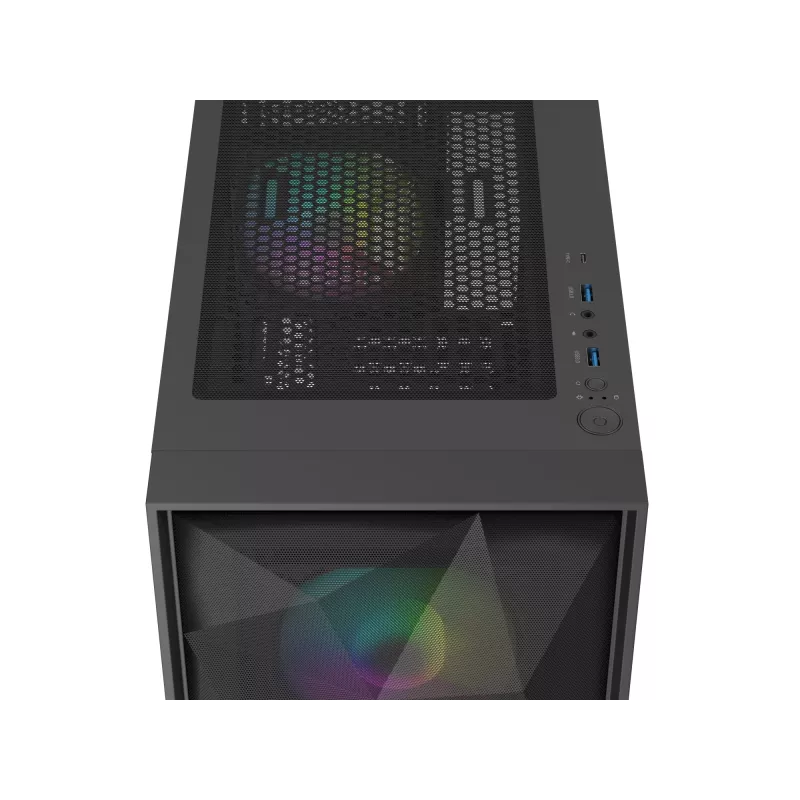 GENESIS Diaxid 605 ARGB Midi Tower Μαύρο