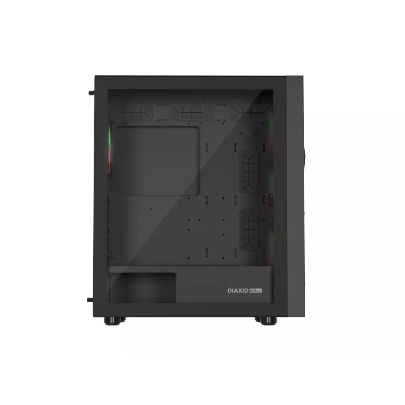 GENESIS Diaxid 605 ARGB Midi Tower Μαύρο
