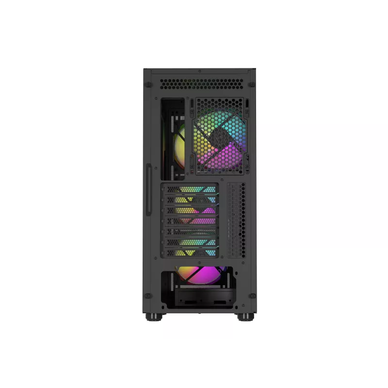 GENESIS Diaxid 605 ARGB Midi Tower Μαύρο