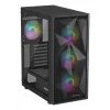 GENESIS Diaxid 605 ARGB Midi Tower Μαύρο