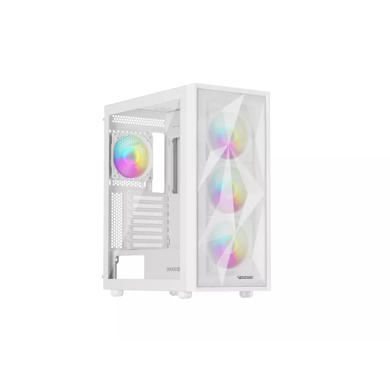 GENESIS Diaxid 605 ARGB Midi Tower Λευκό