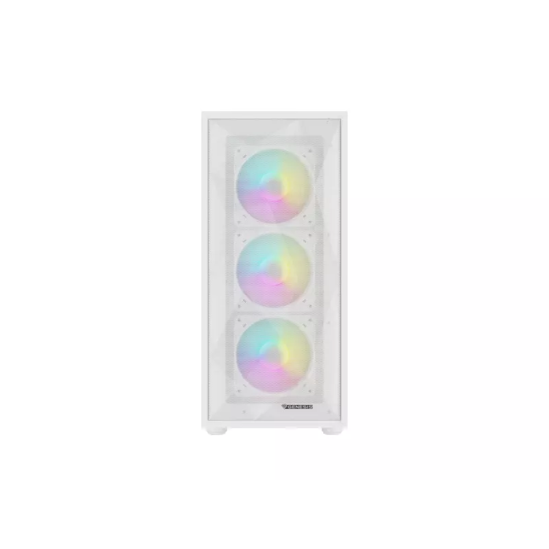 GENESIS Diaxid 605 ARGB Midi Tower Λευκό