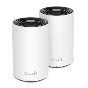 TP-Link AXE5400 Whole Home Mesh Wi-Fi 6E System (Tri-Band), Λευκό, Εσωτερικό, Mesh-System, 500 m², FCC: