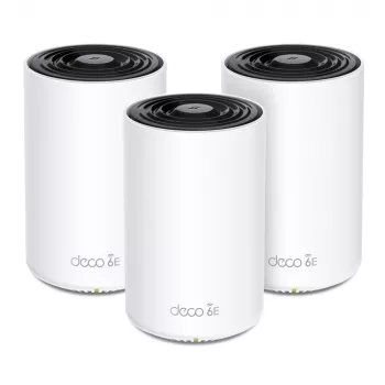 TP-Link AXE5400 Whole Home Mesh Wi-Fi 6E System (Tri-Band), λευκό, DECO XE75 PRO (3-PACK)
