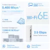 TP-Link AXE5400 Whole Home Mesh Wi-Fi 6E System (Tri-Band), λευκό, DECO XE75 PRO (3-PACK)