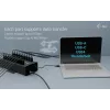 i-tec USB-C/USB-A μεταλλικό HUB φόρτισης + δεδομένων, 15W ανά θύρα, 20x USB-C