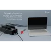 i-tec USB-C/USB-A μεταλλικό HUB φόρτισης + δεδομένων, 15W ανά θύρα, 20x USB-C