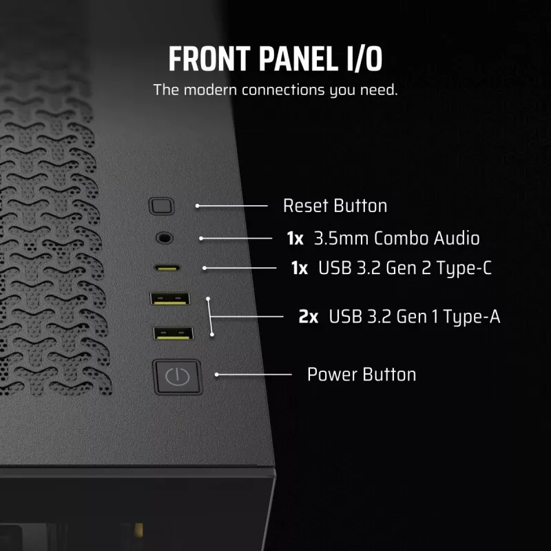 CORSAIR κουτί PC - iCUE LINK 3500X RGB Mid-Tower